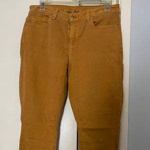 Michael Kors Gold color jeans, Size 6
